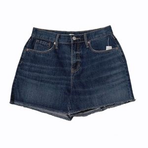 Old Navy Sky High Distressed Frayed Hem Jean Shorts